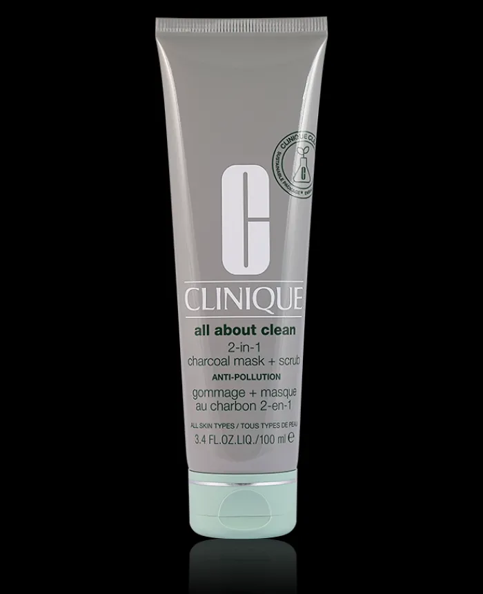 Clinique All About Clean 2-in-1 Charcoal Mask + Scrub 100 ml