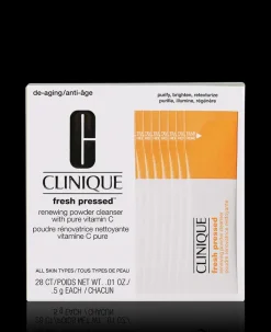 Clinique Fresh Pressed Renewing Powder Cleanser with Pure Vitamin C 28 x 0,5 g
