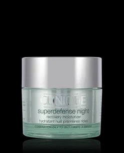 Clinique Superdefense Night Recovery Moisturizer für Mischhaut 50 ml