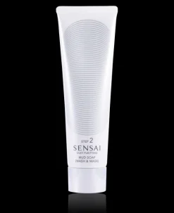 Herren Sensai Kanebo Silky Purifying Mud Soap 125 ml Step 2