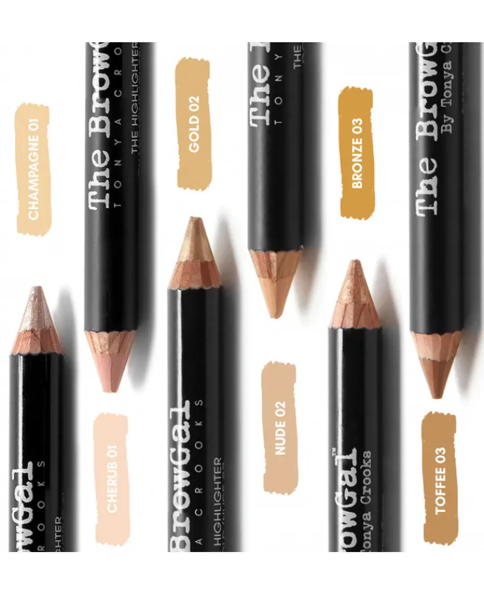 The BrowGal Eyebrows Highlighter Pencil 01 Champagne Cherub 6 g